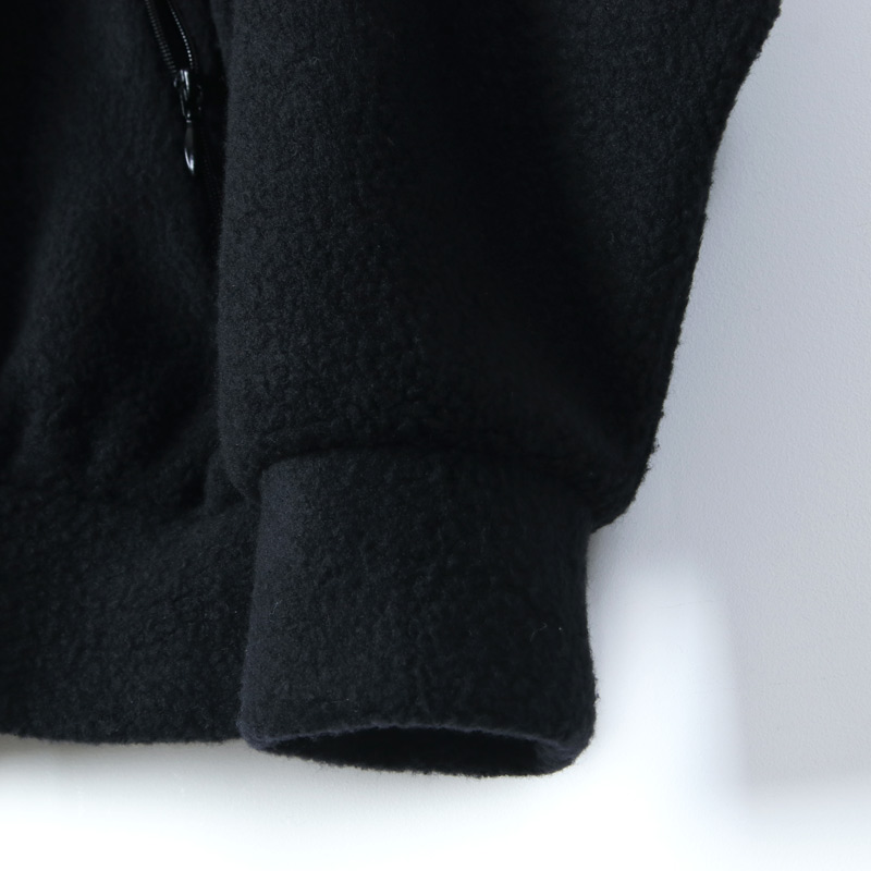 COMOLI (コモリ) ウールフリース ジップアップジャケット