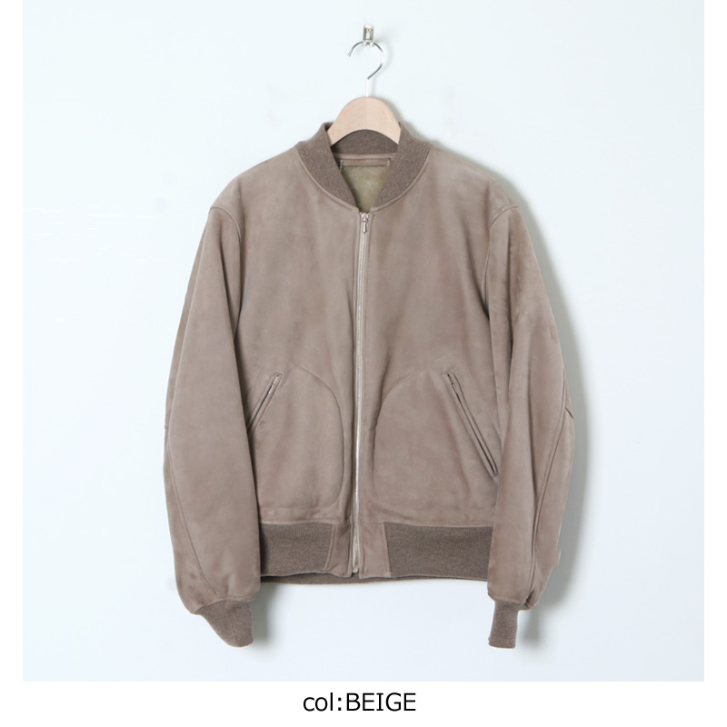 COMOLI (コモリ) シープスキン フライトジャケット