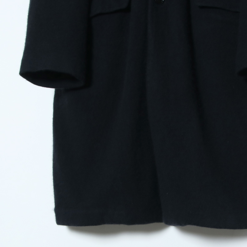 COMOLI (コモリ) 製品染 カシミヤ チェスターコート