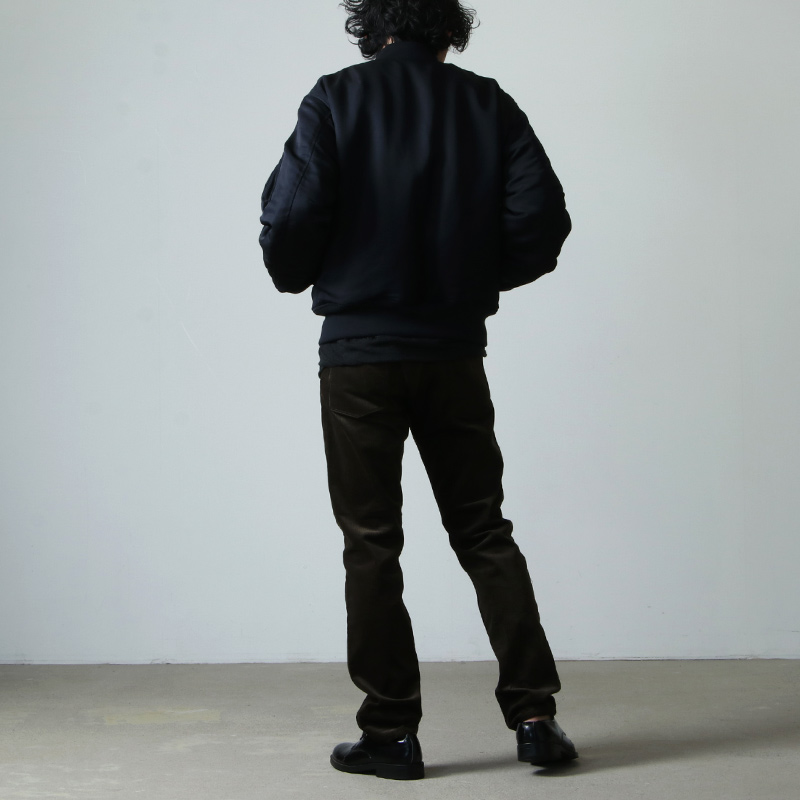 COMOLI (コモリ) シルクナイロン MA-1