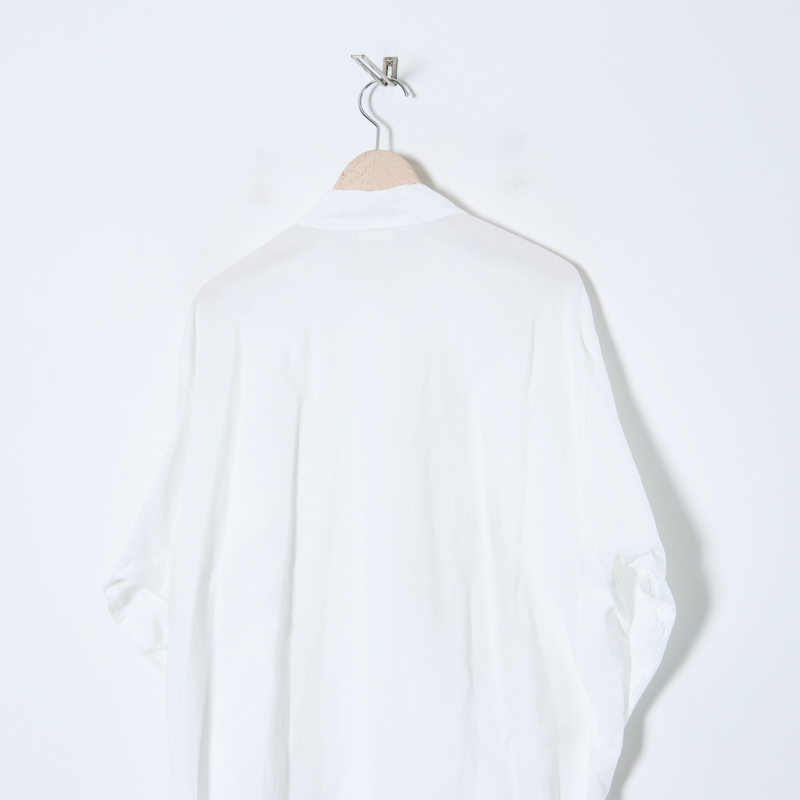 COMOLI (コモリ) 空紡オックス C.P.Oシャツ