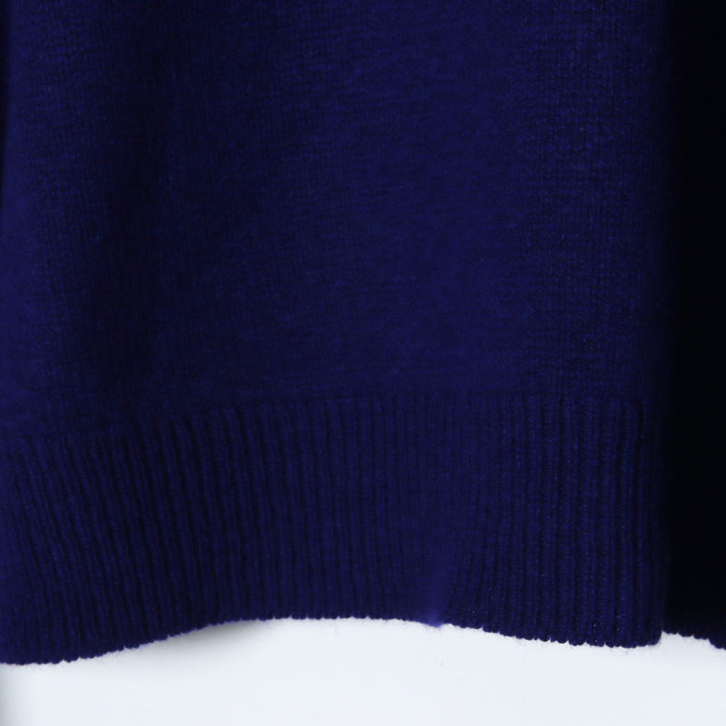 COMOLI (コモリ) ラムズウール ガンジーネックニット