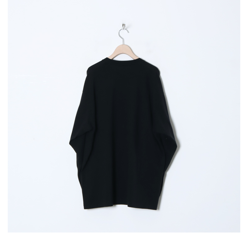 COMOLI (コモリ) 空紡天竺 長袖Tシャツ