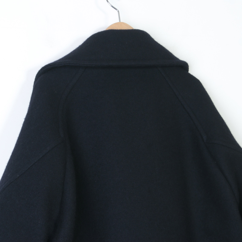 COMOLI (コモリ) ウール ショールカラーコート