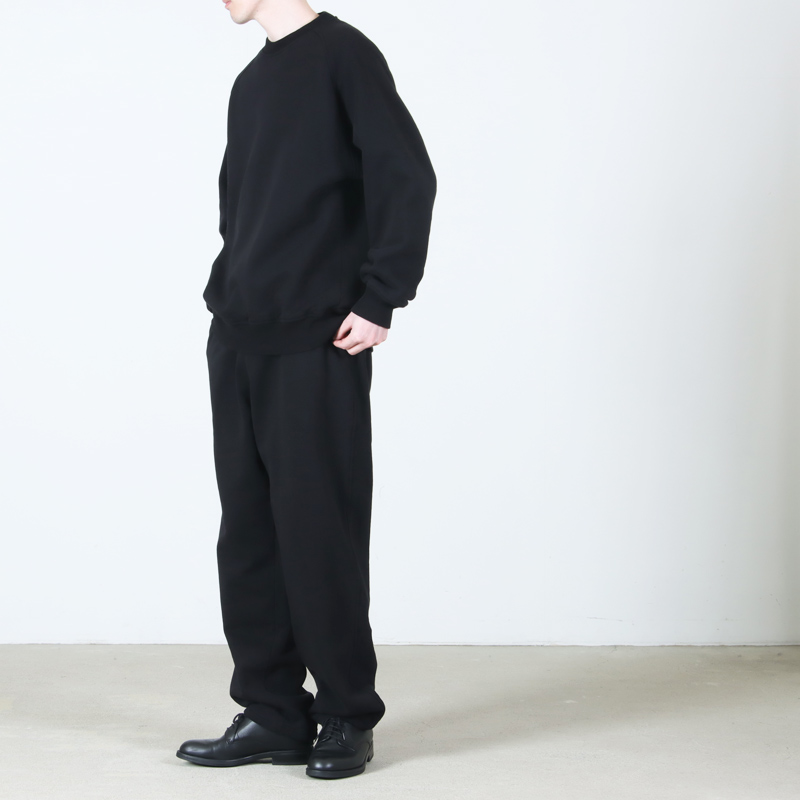 COMOLI (コモリ) コットン裏毛 クルーネック