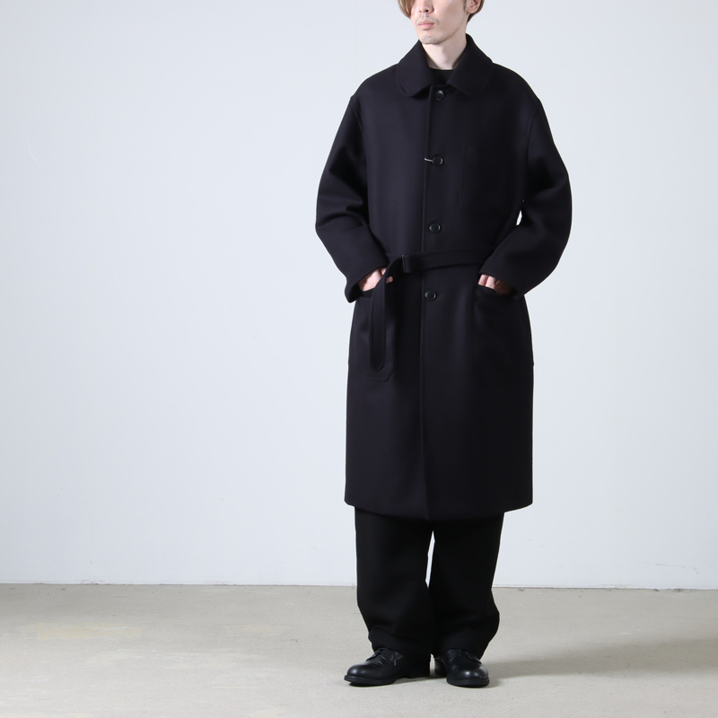 COMOLI (コモリ) ウールカシミヤ ミリタリーコート