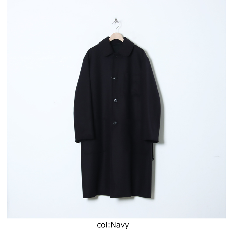 COMOLI (コモリ) ウールカシミヤ ミリタリーコート