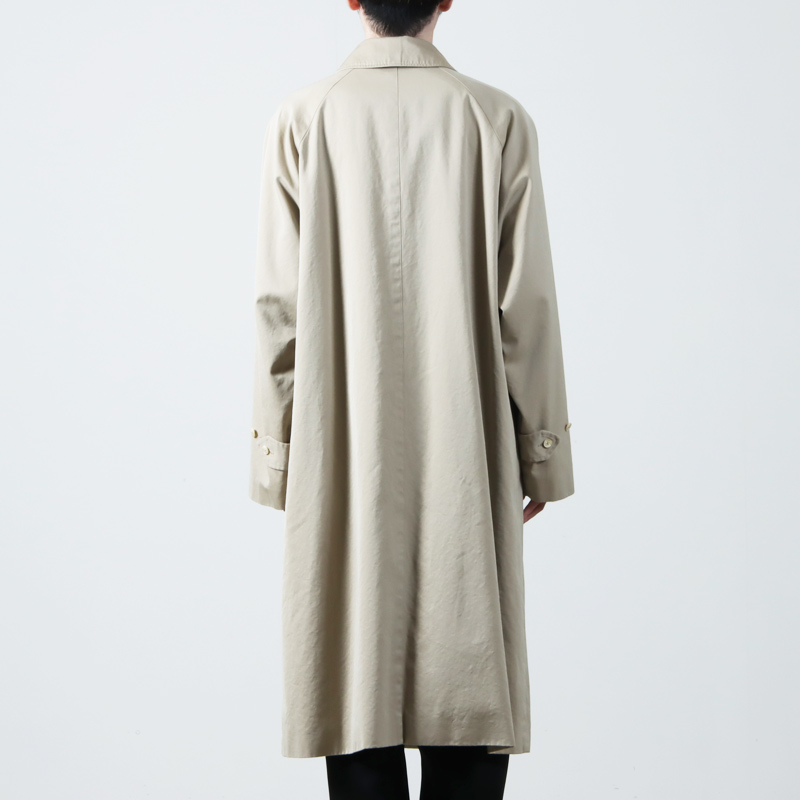 COMOLI (コモリ) コットンギャバ バルカラーコート