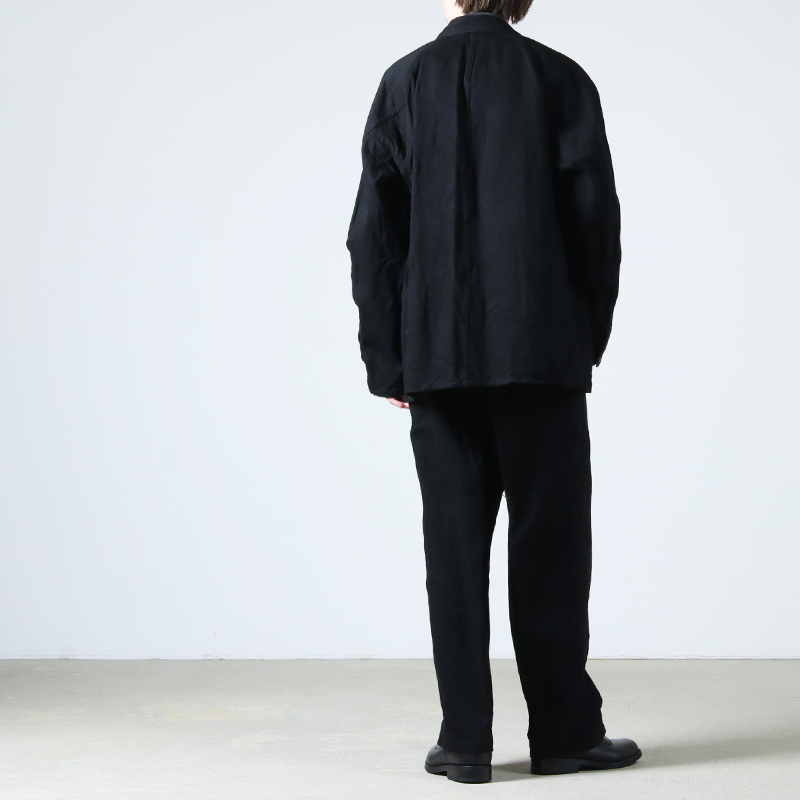 26ss comoli セットアップ デニムジップジャケット オーバーパンツ