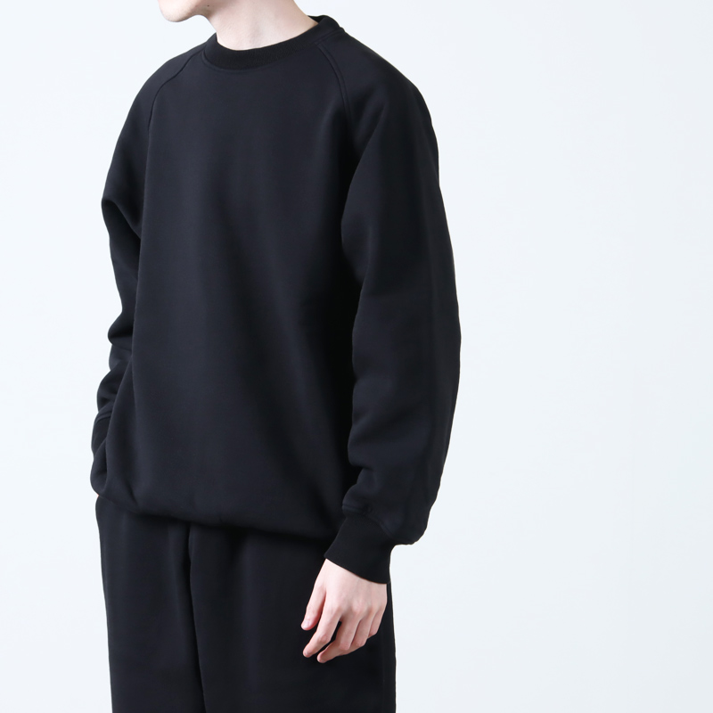 COMOLI (コモリ) コットン裏毛 ジップパーカ