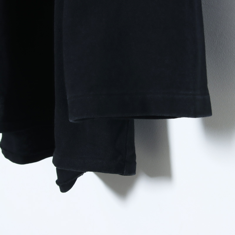 COMOLI (コモリ) コットンジャージ ベースボールTシャツ