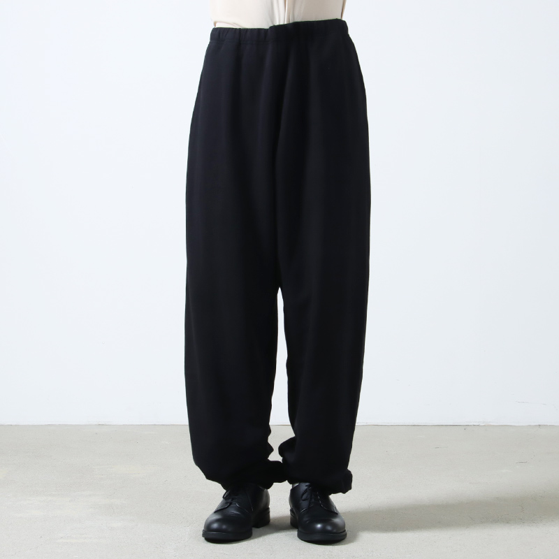 COMOLI (コモリ) LWコットン裏毛 パンツ / ライトウエイトコットン裏毛