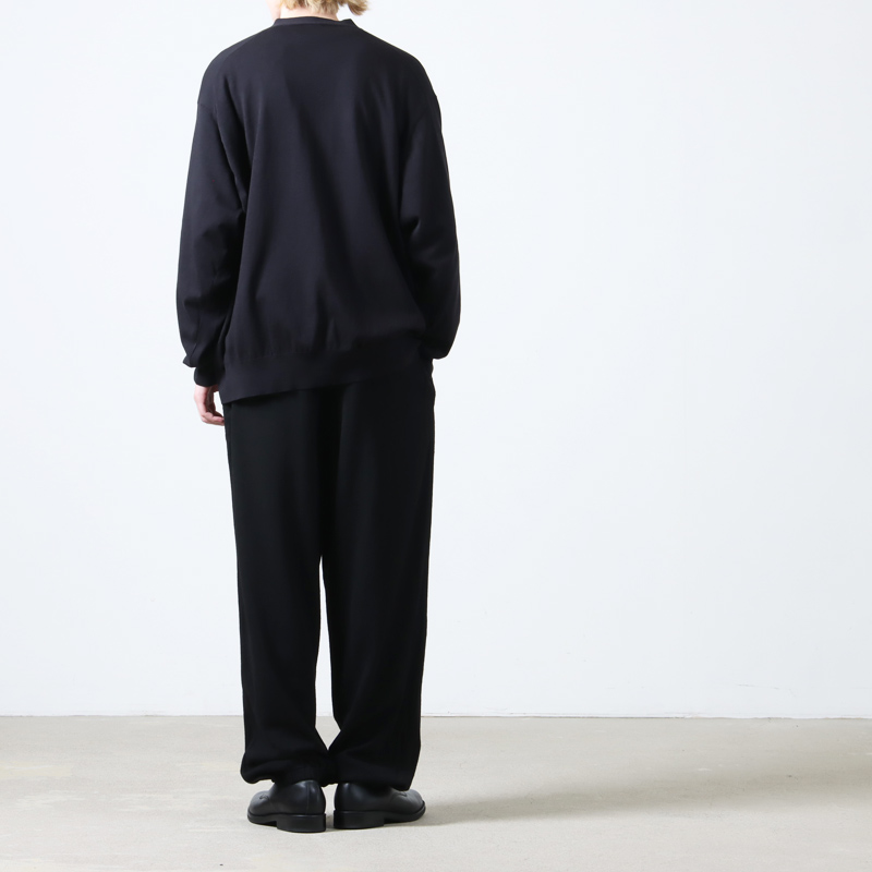 COMOLI (コモリ) コットン Vネックカーディガン