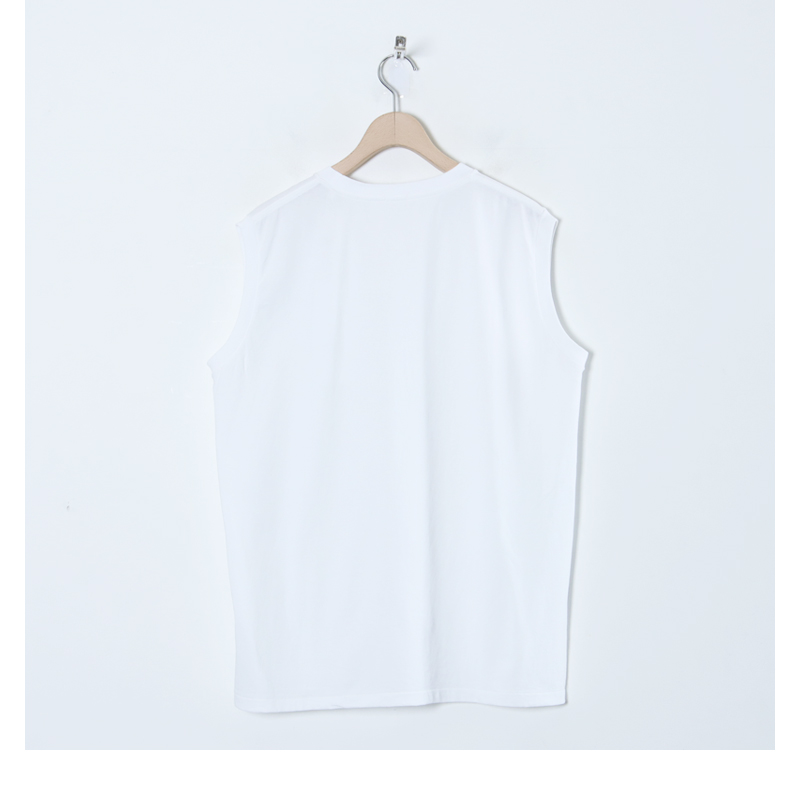 COMOLI (コモリ) コットンジャージ ノースリーブ