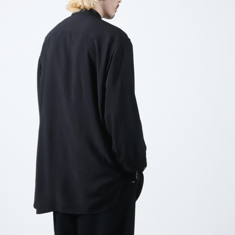 COMOLI (コモリ) レーヨン ウエスタンシャツ