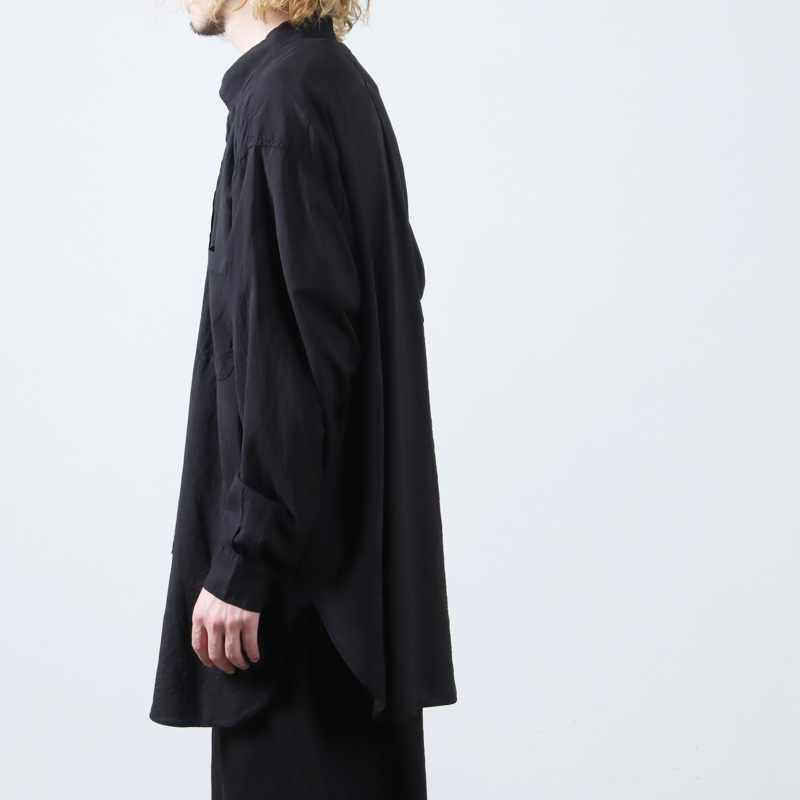 COMOLI (コモリ) シルク製品染 シャツ