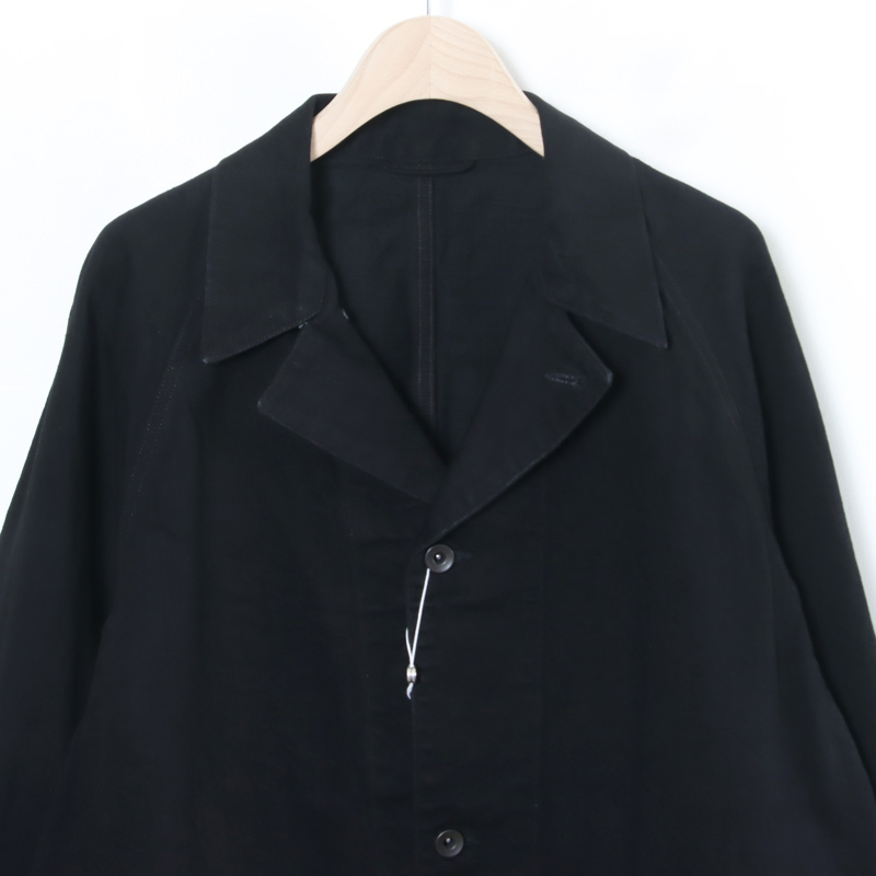 COMOLI (コモリ) ブラックデニム ワークジャケット