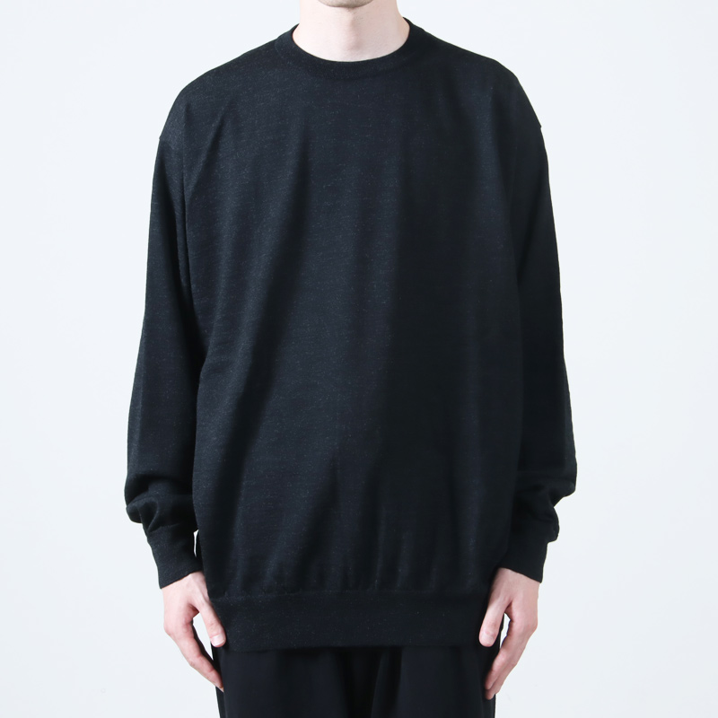 COMOLI (コモリ) ウール クルーネックニット