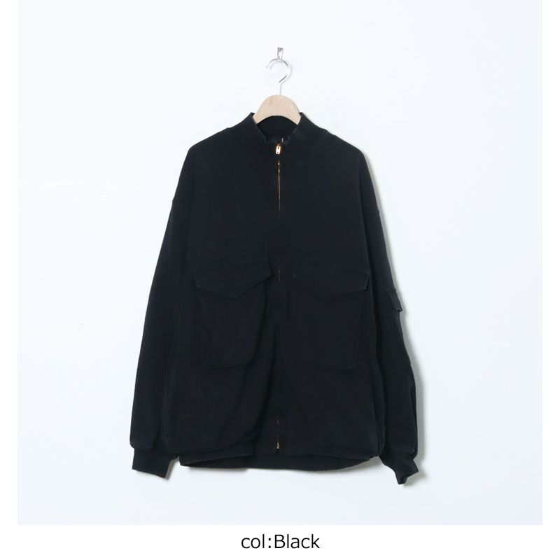 COMOLI (コモリ) コットンジャージ G8ジャケット