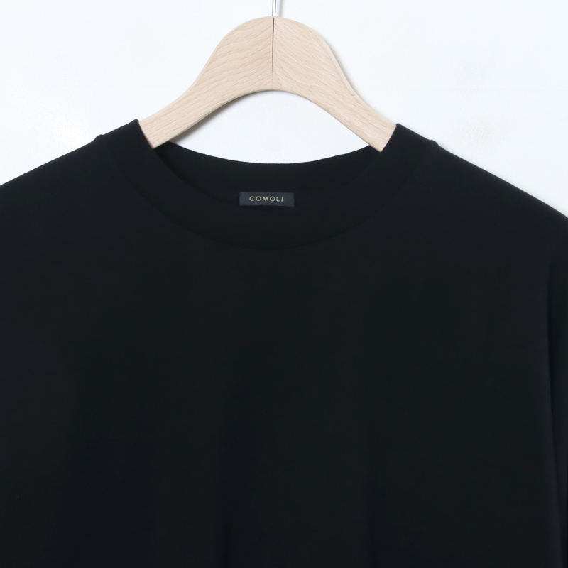 COMOLI (コモリ) コットンジャージ 長袖Tシャツ