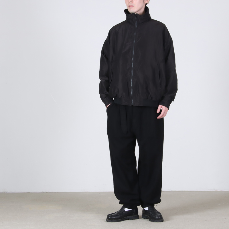 COMOLI (コモリ) コットンシルク トラックジャケット