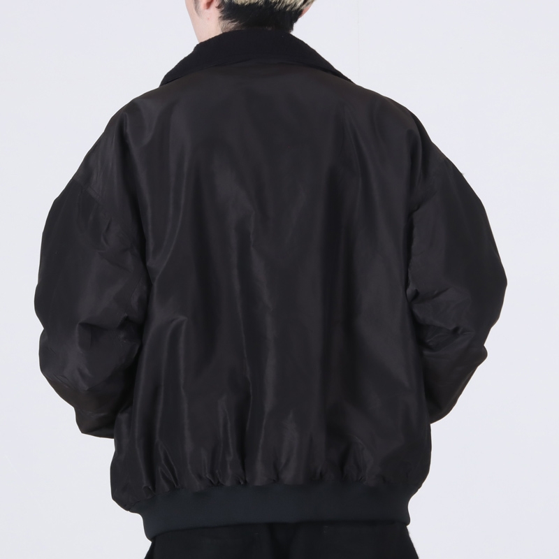 COMOLI (コモリ) コットンシルク トラックジャケット