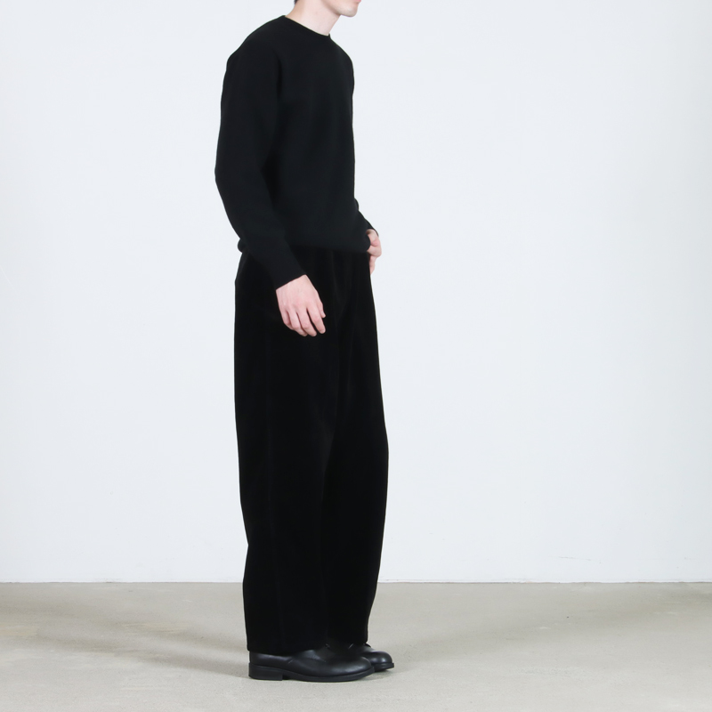 COMOLI (コモリ) ラムズウール クルーネックニット