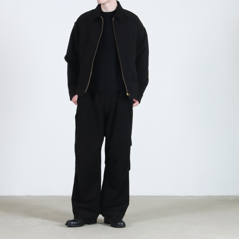 COMOLI (コモリ) モールスキン ジップショートジャケット