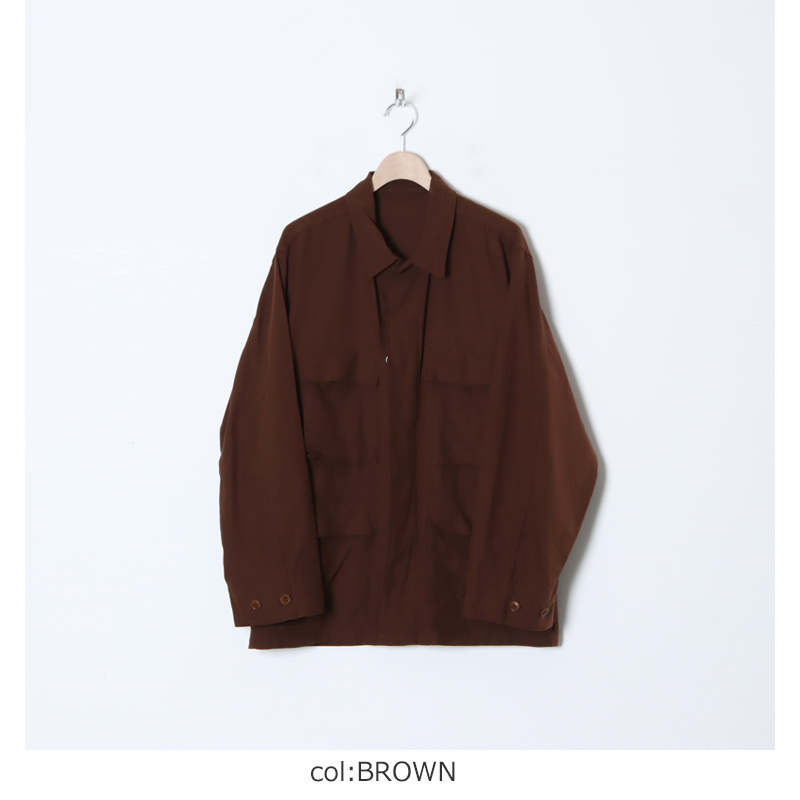 COMOLI (コモリ) ブラウン B.D.U ジャケット