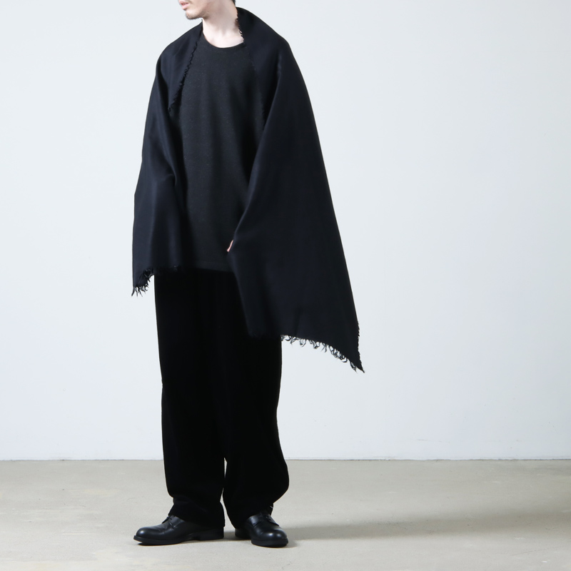 COMOLI (コモリ) カシミヤシルク 製品染ストール