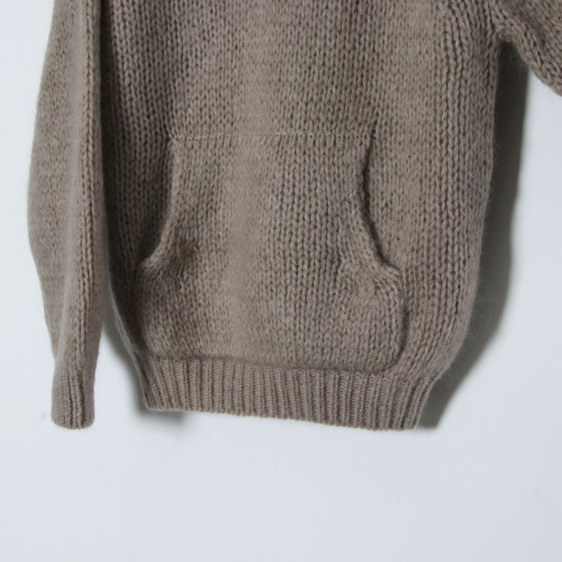 crepuscule (クレプスキュール) mohair lowgage high neck / モヘア