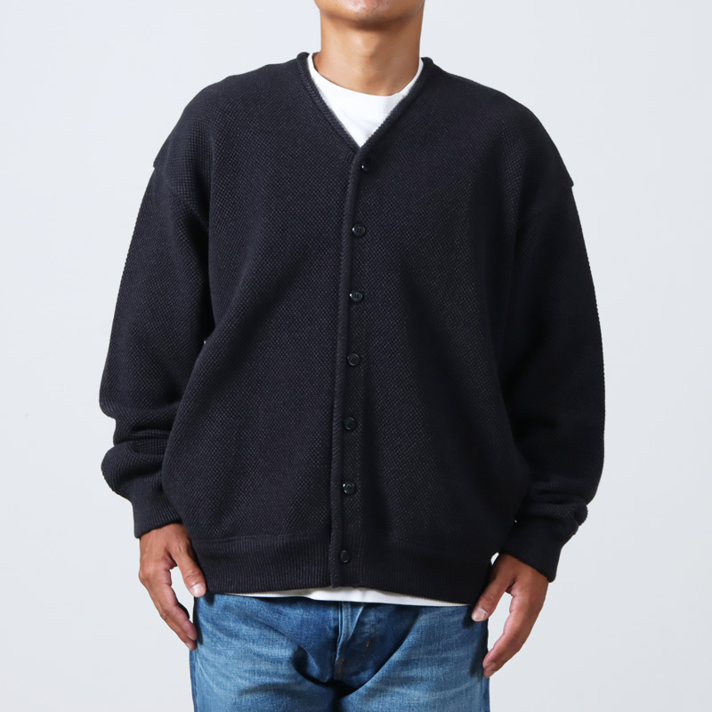 crepuscule (クレプスキュール) Moss Stitch V/N Cardigan / モス