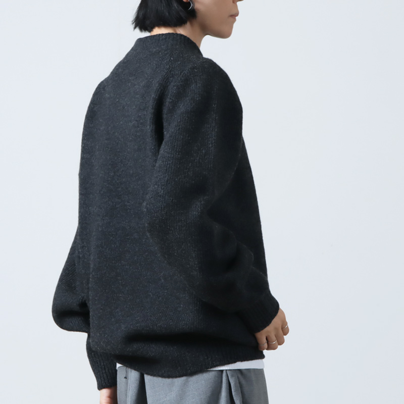 crepuscule (クレプスキュール) WG Moc Neck P/O / ホールガーメント