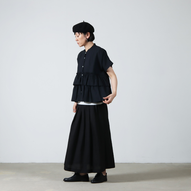 dahl'ia (ダリア) フリルワイドブラウス