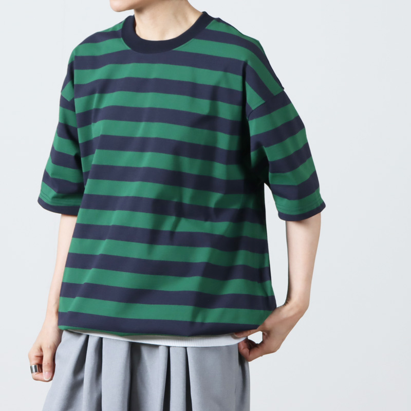 DAIWA PIER39 (ダイワピア39) W's TECH DRAWSTRING BORDER S/S TEE