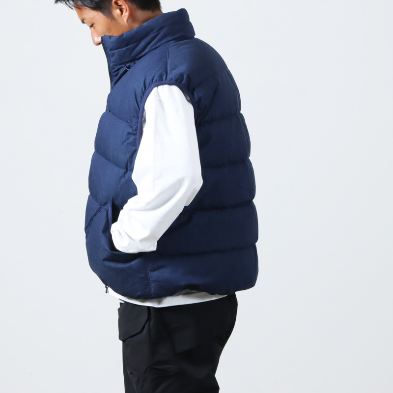 DAIWA PIER39 (ダイワピア39) TECH YOSEMITE DOWN VEST DENIM / テック