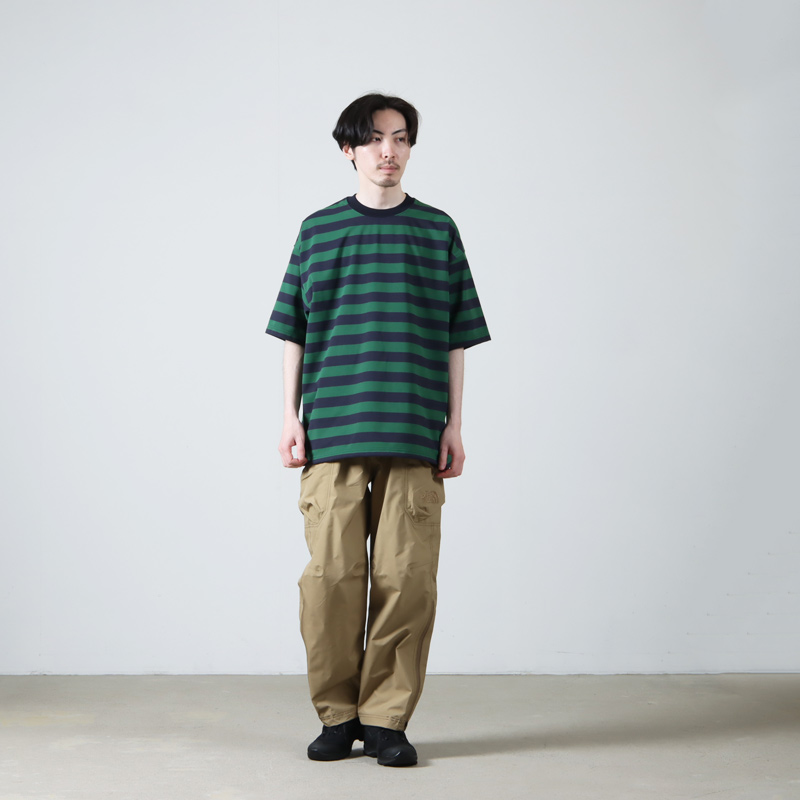 DAIWA PIER39 (ダイワピア39) TECH DRAWSTRING BORDER S/S TEE