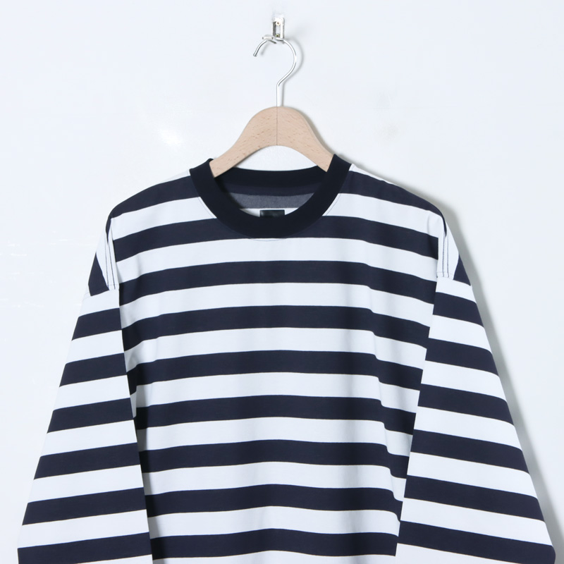 DAIWA PIER39 (ダイワピア39) TECH DRAWSTRING BORDER L/S TEE