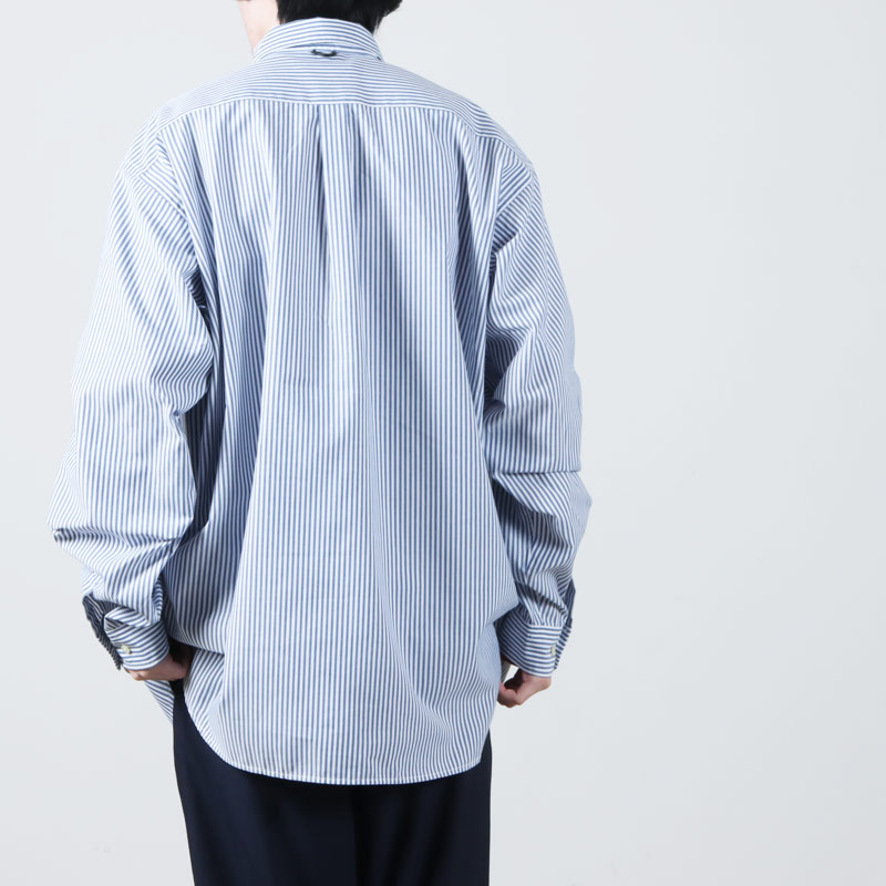 DAIWA PIER39 (ダイワピア39) TECH BUTTON DOWN SHIRT L/S STRIPE