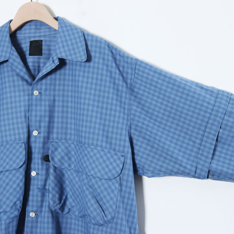 DAIWA PIER39 (ダイワピア39) TECH SPORTS OPEN COLLAR SHIRT L/S MINI