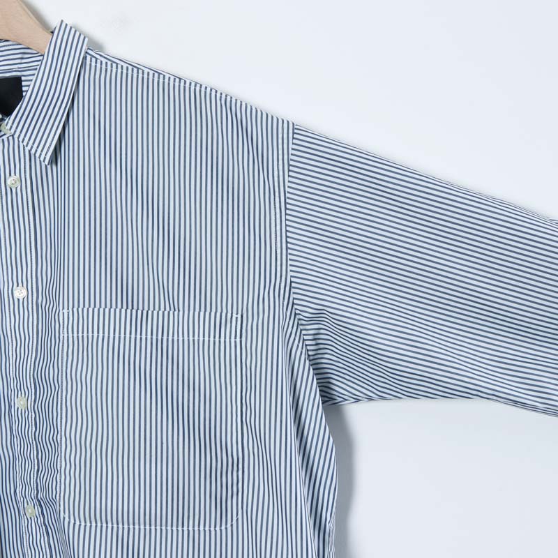 DAIWA PIER39 (ダイワピア39) TECH REGULAR COLLAR SHIRT L/S STRIPE