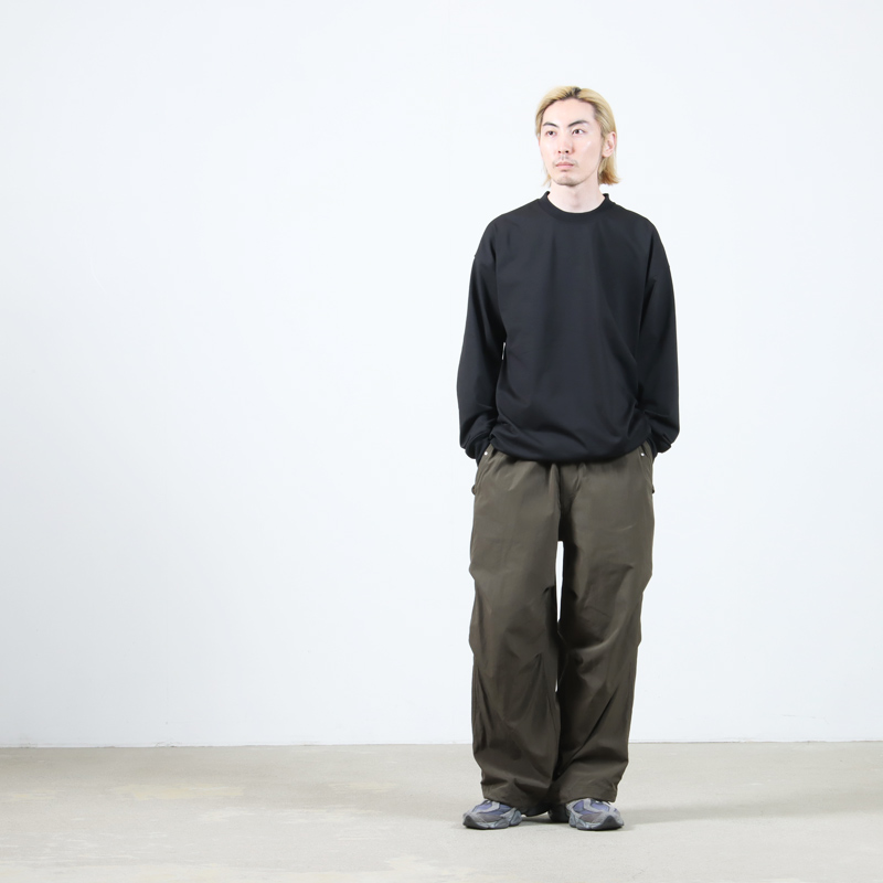 DAIWA PIER39 (ダイワピア39) TECH DRAWSTRING L/S TEE / テックドロー