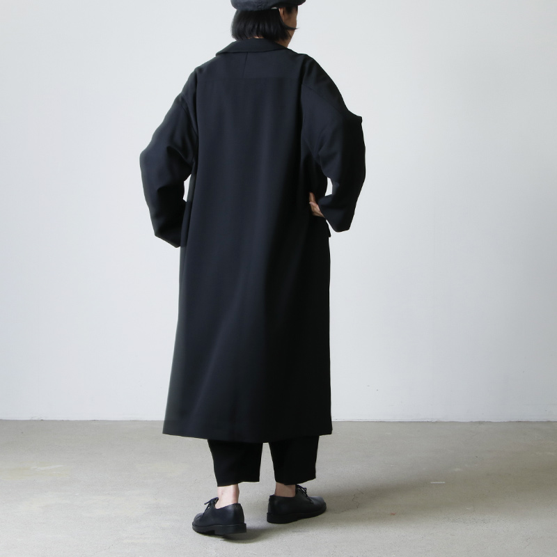 Dulcamara (ドゥルカマラ) よそいきハーフカラーロングコート Plane