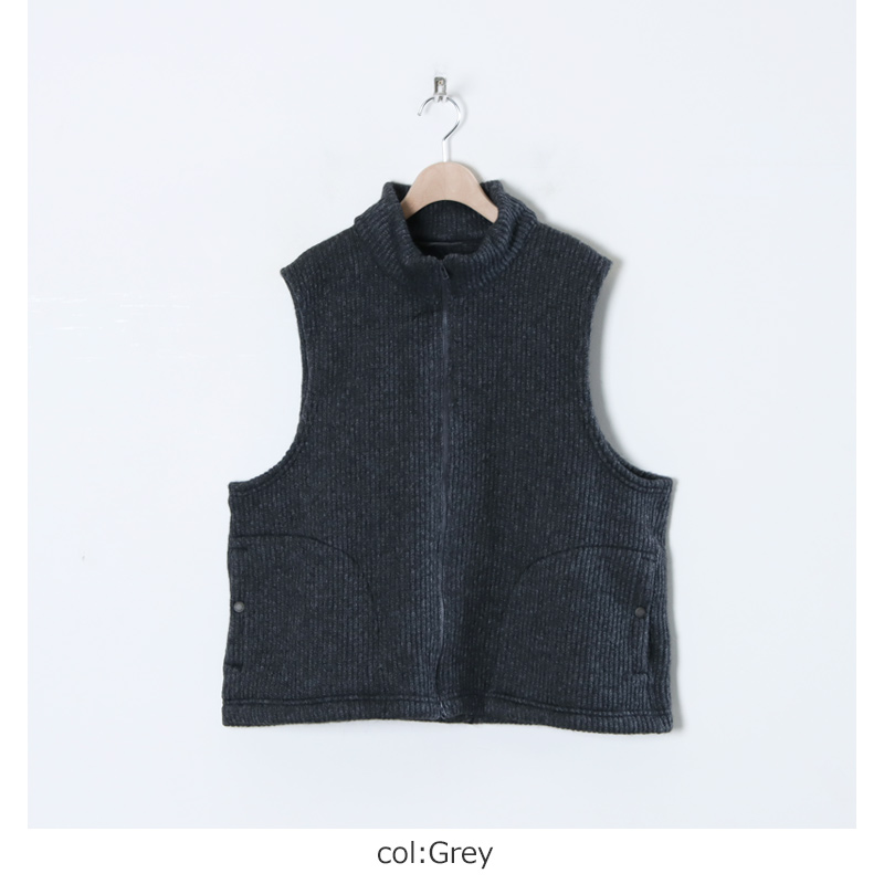 ENGINEERED GARMENTS (エンジニアードガーメンツ) High Mock Knit Vest