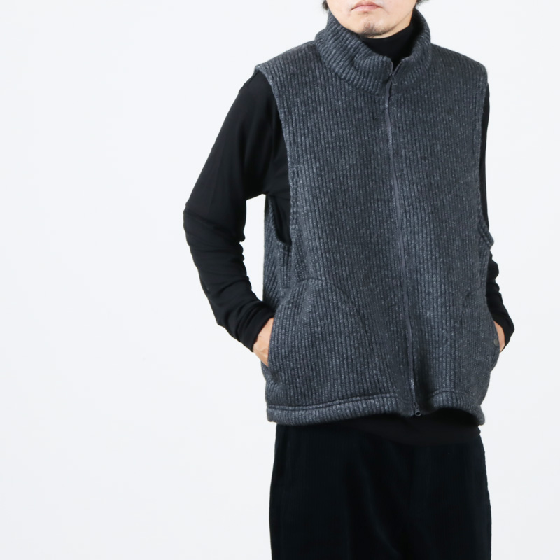 ENGINEERED GARMENTS (エンジニアードガーメンツ) High Mock Knit Vest