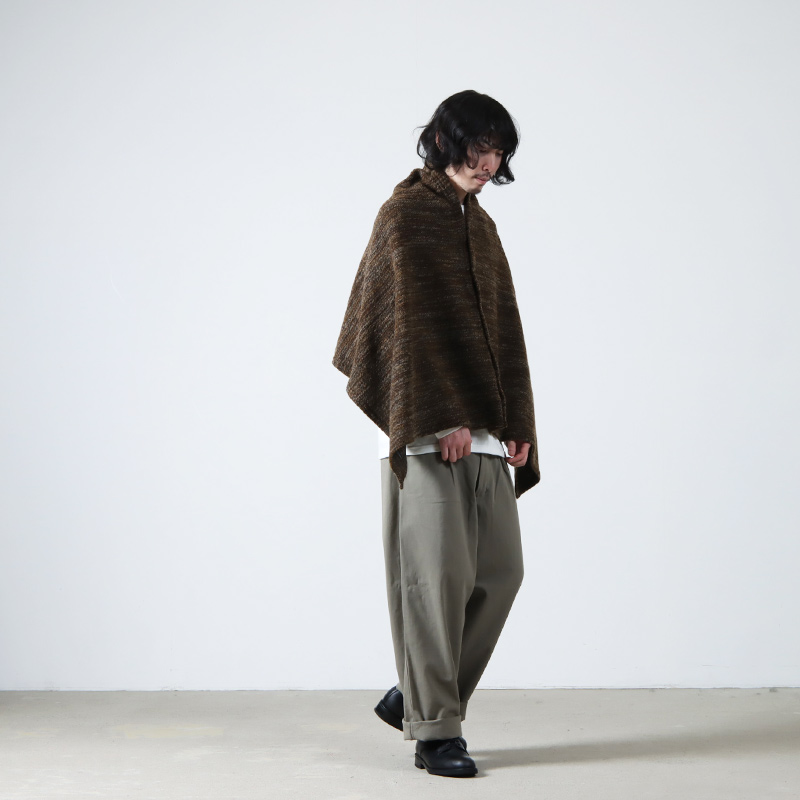 ENGINEERED GARMENTS (エンジニアードガーメンツ) Button Shawl -Poly
