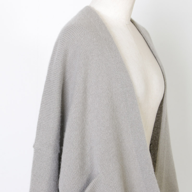 evameva (エヴァムエヴァ) Wool cashmere cardigan / ウールカシミア
