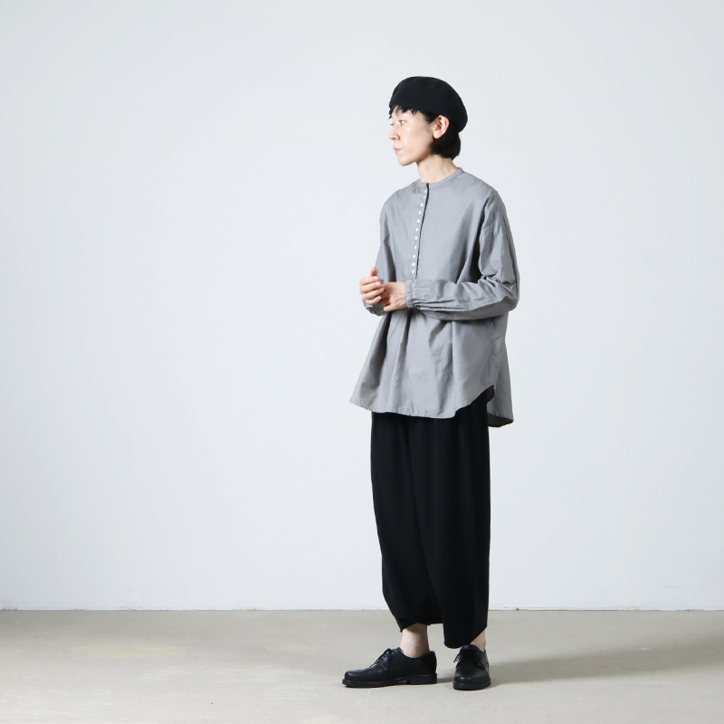 evameva (エヴァムエヴァ) wool sarrouel pants / ウールサルエルパンツ