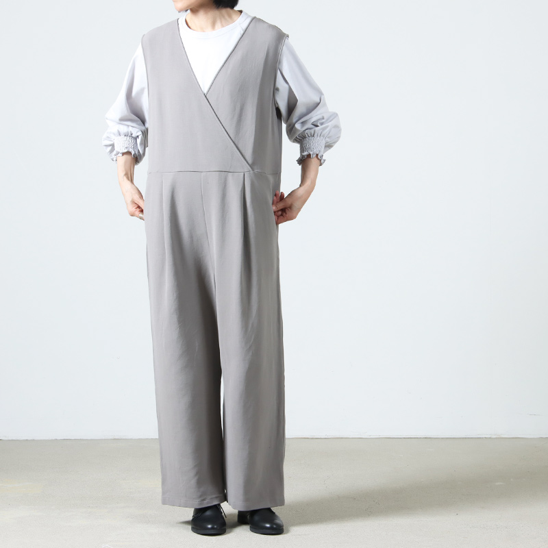 evameva (エヴァムエヴァ) cotton all-in-one / コットンオールインワン