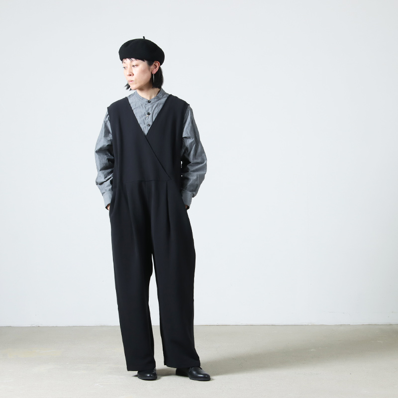 evameva (エヴァムエヴァ) cotton all-in-one / コットンオールインワン